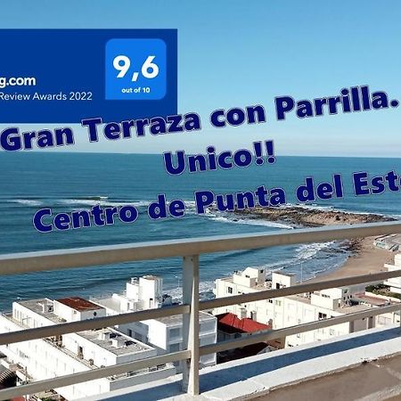 Penthouse Centrico Con Vista Al Mar, Parrilla Privada Y Terraza Espaciosa Punta del Este Dış mekan fotoğraf